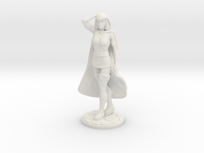 Sheila of D&D 6inch Statue in White Natural Versatile Plastic