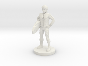 Daniel homage Space Boy 5.44inch Full Color Statue in White Natural Versatile Plastic