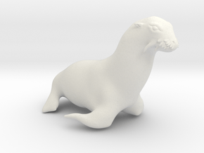 Sea Lion, 1/32 Scale in White Natural Versatile Plastic