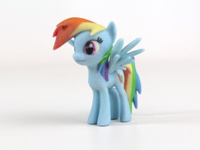 My Litte Pony - Rainbow Dash (≈65mm tall) in Full Color Sandstone