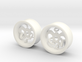 Wind Tamer 1 Inch Tunnels in White Processed Versatile Plastic