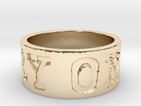 Carry On Ring (Size 6.5) in 14K Yellow Gold