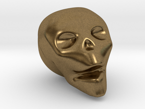 Skull Mini in Natural Bronze