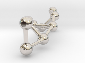Double Helix Structure in Platinum