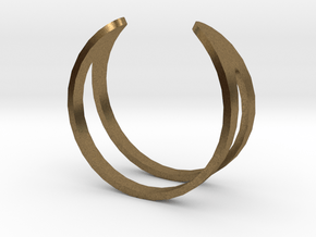 Ring19(18mm) in Natural Bronze