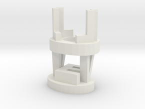 Love - Pen Stand in White Natural Versatile Plastic