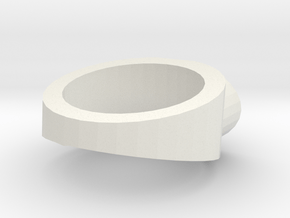 Obito's Ring in White Natural Versatile Plastic