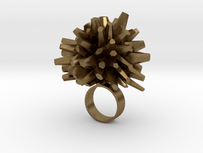 Icy Ring in Natural Bronze