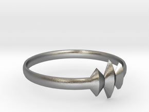 Elleve Ring US Size 8 UK Size Q in Natural Silver