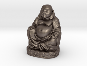 Smokin Buddha (repariert) in Polished Bronzed Silver Steel