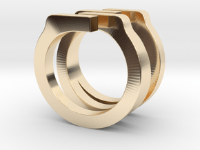 Helixois Ring 60 in 14K Yellow Gold