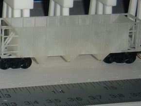  U15 Hopper N Scale  in Tan Fine Detail Plastic
