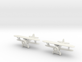 1/200 Boeing F4B-4 / P-12 (x2) in White Natural Versatile Plastic