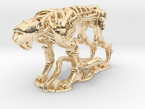 RoboCheetah 50% in 14K Yellow Gold