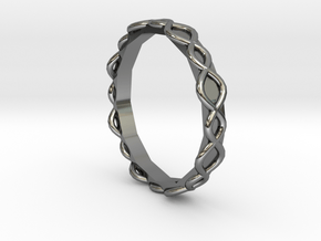 Lucid Ring - Sz. 6 in Fine Detail Polished Silver