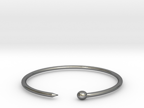 Serpent Bracelet - Medium in Fine Detail Polished Silver