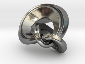 Knot Incendia Ex V4 33mm in Polished Silver