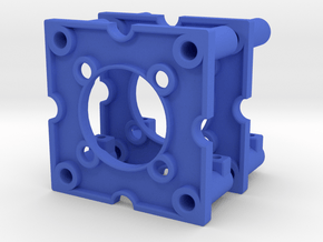 Optical Endswitch Base Plate for our Rotor Project in Blue Processed Versatile Plastic