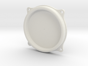 Large Japanese Instrument Bezel in White Natural Versatile Plastic