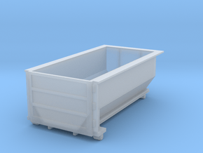 Rolloff Dumpster in HO in Smooth Fine Detail Plastic