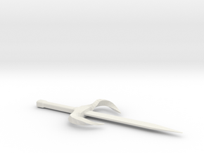 Fantasy Dagger in White Natural Versatile Plastic