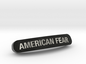 AMERICAN FEAR Nameplate for SteelSeries Rival in Full Color Sandstone