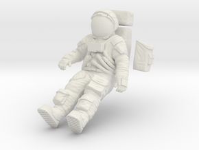 1:32 Apollo Astronaut /LRV(Lunar Roving Vehicle)  in White Natural Versatile Plastic
