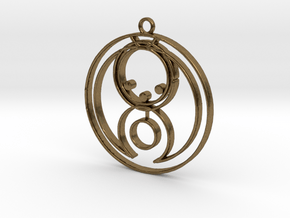 Bella - Necklace in Natural Bronze