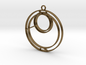 Anna - Necklace in Natural Bronze