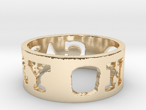 Carry On Ring (Size 10) in 14K Yellow Gold