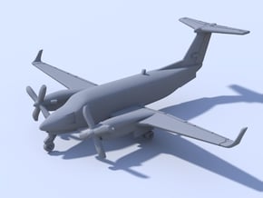 1:500 - KingAir_350 [Assembled] in Smooth Fine Detail Plastic