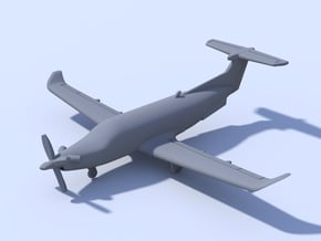 500 - Pilatus PC12 - Solid in Tan Fine Detail Plastic