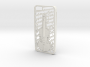 Iphone 6 Case: Violin in White Natural Versatile Plastic