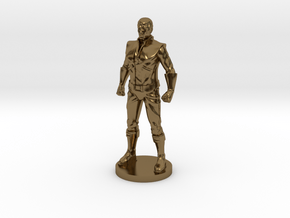 Spike homage Space Man 2inch Transformers Mini-fig in Polished Bronze