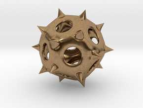 Spiky in Natural Brass