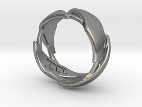 US12 Ring III in Natural Silver