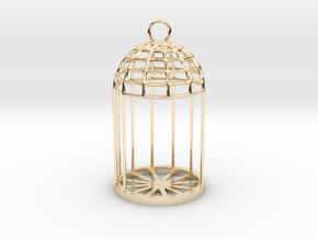 Christmas LED Tealight Lamp in 14K Yellow Gold