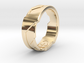 GD Ring (US Size - 7 1/4) in 14K Yellow Gold