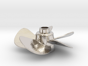 Propeller with 5 Blades in Platinum