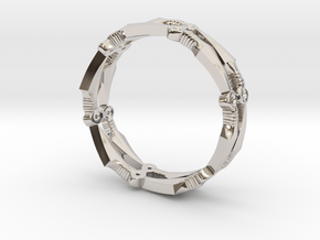 Kunai Ring - EU Size 57 in Platinum