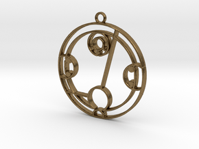 Hayley - Necklace in Natural Bronze