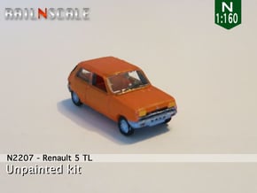 Renault 5 TL (N 1:160) in Smooth Fine Detail Plastic