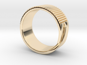 Rift Ring - EU Size 58 in 14K Yellow Gold