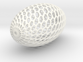 oval bead in White Processed Versatile Plastic