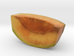 The Melon-Quarter-mini in Glossy Full Color Sandstone