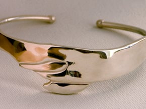 Sea Lion Bracelet  in Polished Silver