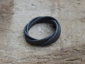 TORUSRING II  (18,5 mm)  in Matte Black Steel