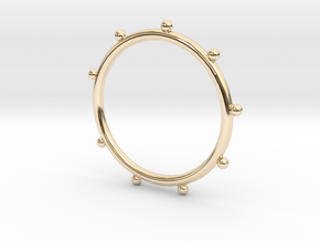Ball Ring - Sz. 5 in 14K Yellow Gold