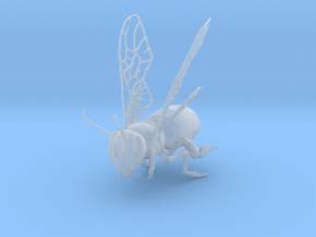 Honey Bee (Small) in Smooth Fine Detail Plastic