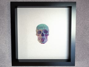 Poly Skull in Full Color Sandstone